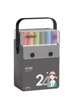 Напівпрозорі двосторонні маркери Mideer 24-pack колір прозорий