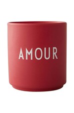 Чашка Design Letters Favourite 250 ml колір червоний