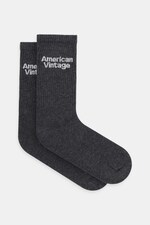 Шкарпетки American Vintage колір сірий