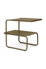 Столик Ferm Living Level Side колір зелений