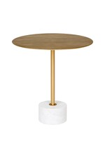 Столик House Nordic Lecco 51 x 52 cm колір жовтий