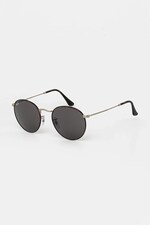 Сонцезахисні окуляри Ray-Ban ROUND METAL колір коричневий