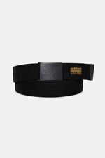 Тканий ремінь чоловічий G-Star Webbing колір чорний