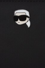 Гаманець Karl Lagerfeld IKON колір чорний