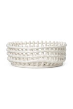 Кошик для фруктів Ferm Living Ceramic Centrepiece колір білий