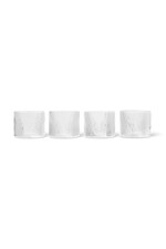 Склянка Ferm Living 4-pack колір прозорий