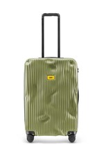 Жорстка валіза Crash Baggage STRIPE Medium size 68x45x26 cm колір зелений