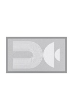 Килимок Artsy Doormats Grey Half Moon 70 x 40 cm