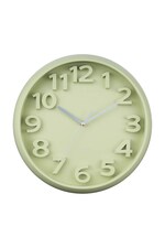 Настінний годинник Karlsson Elevated Classic 33,5 cm колір зелений