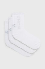 Шкарпетки Under Armour 3-pack колір білий