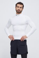 Лонгслів для тренувань Under Armour ColdGear Compression колір білий