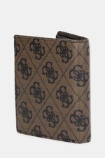 Кожаный кошелек Guess цвет черный