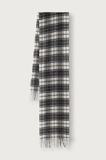 Шарф шерстяной Barbour цвет серый