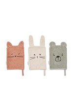 Дитяча мочалка для купання Liewood Sylvester Classic Washcloth 3-Pack 3-pack