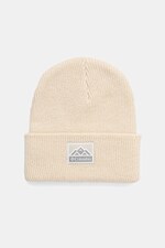 Шапка Columbia beanie колір бежевий