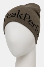 Шапка Peak Performance beanie колір зелений