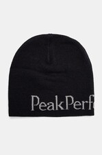 Шапка Peak Performance beanie колір чорний