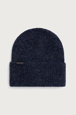 Шапка beanie з вовною Peak Performance Woolblend Hat колір темно-синій