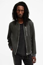 Куртка-бомбер AllSaints колір зелений