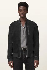 Куртка-бомбер AllSaints цвет черный