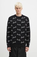 Светр KSUBI Skript Knit колір чорний