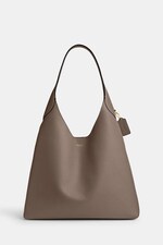 Шкіряна сумочка Coach Brooklyn Shoulder Bag 39 колір коричневий