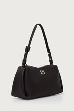 Сумочка рогалик женская DKNY цвет коричневый