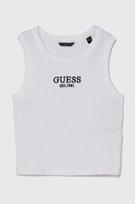 Дитячий топ Guess колір білий