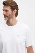 Футболка basic чоловіча бавовняна Guess колір білий