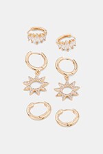 Сережки Aldo 3-pack