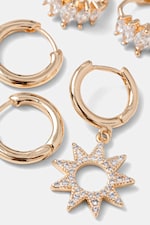 Сережки Aldo 3-pack