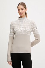 Функціональний лонгслів Newland LADY T-NECK колір бежевий