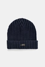 Хлопковая шапка Puma цвет синий