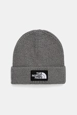 Шапка The North Face TNF Logo Box колір сірий