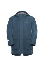 Дитяча куртка Jack Wolfskin 3IN1 CANVEY KIDS колір синій