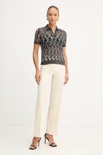 Поло Missoni колір коричневий