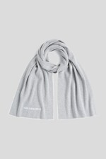 Шарф Karl Lagerfeld K/ESSENTIAL колір сірий