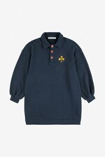 Дитяча бавовняна сукня Bobo Choses Clover колір синій