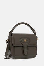 Шкіряна сумочка Bally колір зелений
