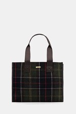 Сумка з вовною Barbour колір зелений