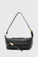 Шкіряна сумочка AllSaints VEGA колір чорний