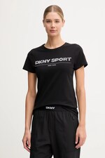 Футболка DKNY колір чорний