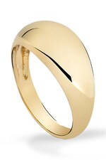 Каблучка жіноча позолочена срібна BERRIES Viva Gold Mini Ring