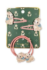 Шпилька та гумка для волосся дитяча Konges Sløjd BUNNY HAIR ACCESSORIES