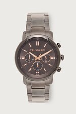 Годинник чоловічий Trussardi колір сірий