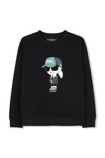 Кофта дитяча Karl Lagerfeld колір чорний