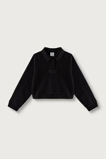 Кофта дитяча Puma CLASS Relaxed Short Len колір чорний