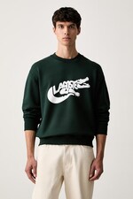 Кофта мужская хлопковая Lacoste цвет зеленый