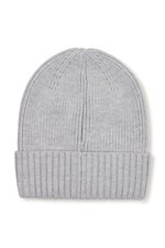 Шапка beanie детская BOSS цвет серый
