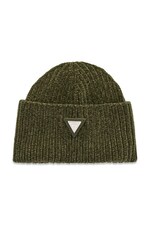 Шапка beanie дитяча Guess колір зелений